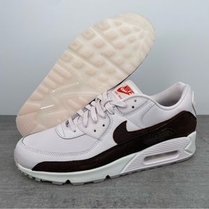 Nike Air Max 90 LTR Sneakers Pearl Pink/Baroque Brown FD0789-600 Men’s Size 12